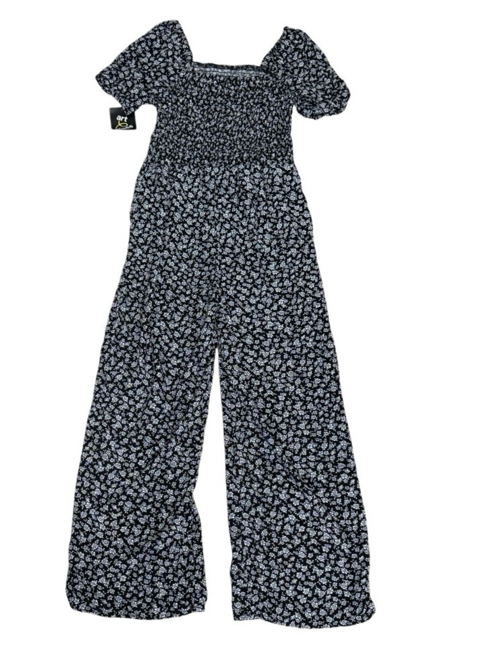 Art Class Target Black Floral Smocked Wide Leg Romper
Jumpsuit Girls L (10-12)